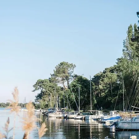 Jolie Maison Avec Jardin Pour 4 Personnes * Biscarrosse